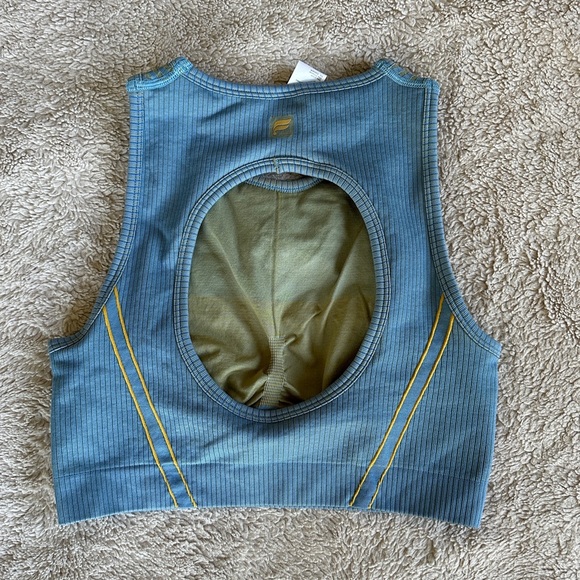 FABLETICS Seamless Low Impact Open Back Bra and Leggings SET - Picture 7 of 7